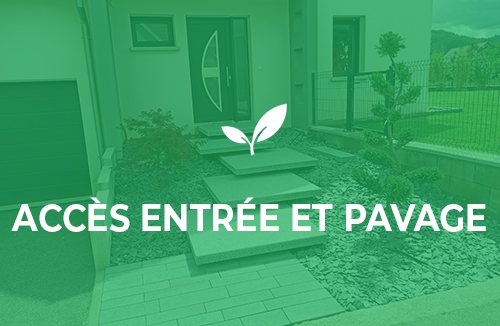 Accès entrée et pavage 2